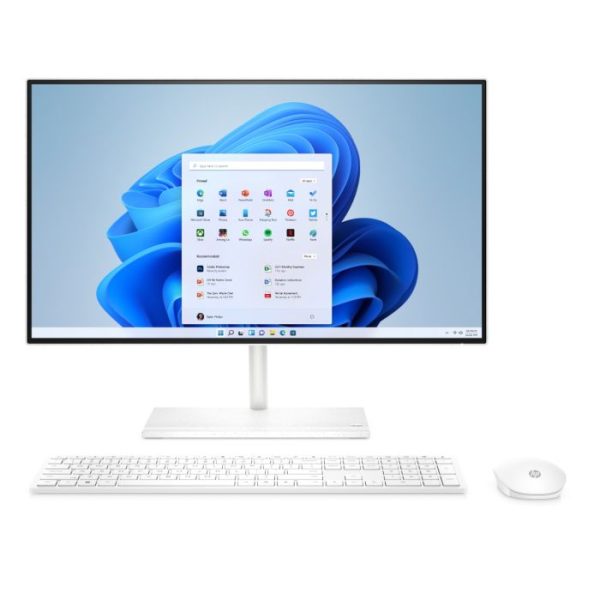 HP All-in-One 24-ck0003ni Non-Touch AIO - 23.8" Intel Core i7 16GB RAM 512GB SSD FHD Starry white (3 Year Warranty) - Image 2